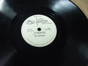 THE COASTERS searchin / young Blood Rare 78 RPM 10”ATCO Records 6087 - Foto 1 di 2