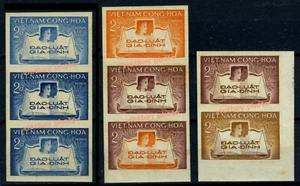 Südvietnam 8 x PROBEFARBBELEG 1960 Familiengesetzbuch, Symbol der Gerechtigkeit (SIP33) - Bild 1 von 9