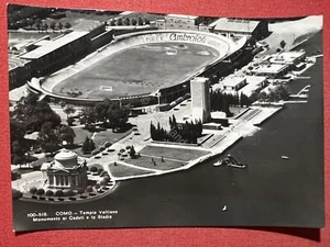Cartolina - Como - Tempio Voltiano - Monumento ai Caduti e lo Stadio - 1950 ca. - Picture 1 of 1