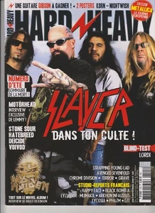 HARD N' HEAVY N°125 SLAYER / MOTORHEAD / IRON MAIDEN / STRAPPING YOUNG LAD - Picture 1 of 2