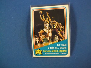 1972/73 Topps basketball # 163 Jabbar All-Star VG-EX tny crease - Picture 1 of 2
