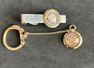 Vintage American Legion Key Ring And Tie Bar - Picture 1 of 4