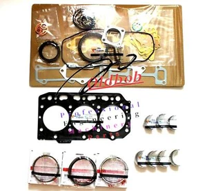 3TN84L-RBS Overhaul Re-Ring Kit For Yanmar Engine DPS130SSBY PDR125S-504 Air Man - Picture 1 of 5