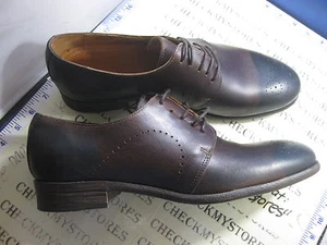 NEW Robert Wayne Stevie PREMIUM LEATHER OXFORD MADE IN PORTUGAL CHOOSE SIZE  - Picture 1 of 20