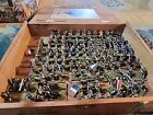 Metal 15mm Painted Napoleonic French Infantry - Pro Painted Lot Of 50 Stands