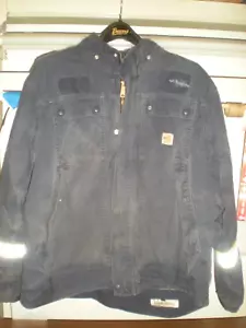 Carhartt FR 102182-410 Mens XL-RG Full Swing Navy Blue Quilted Jacket #20L.11 #5 - Picture 1 of 4
