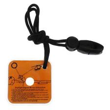 Essential Outdoor Survival Tool Reflective with Whistle Boat