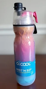 O2COOL Mist 'N Sip Misting Water Bottle 2-in-1 Mist And Sip Function - Picture 1 of 8