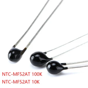 Termistor NTC-MF52AT 3950 1 %, 100 K/10 K ohmios 5 % para impresión de impresora 3D hágalo usted mismo 20 un. - Imagen 1 de 6