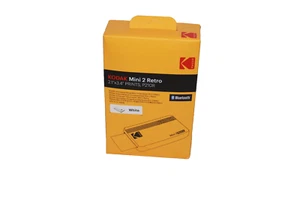 Kodak Mini 2 Retro 4Pass Portable Photo Printer 2.1x3.4in P210R - White - Picture 1 of 5