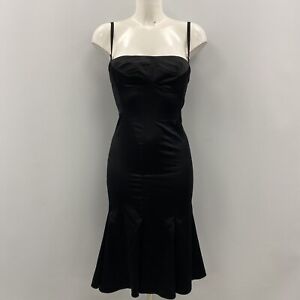 Just Cavalli Dress Womens Size UK 8 Black 062893