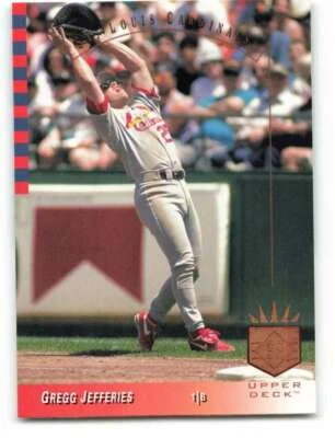 GREGG JEFFERIES 1993 SP #75 CARDINALS   (BOX 43) ID:14063 - Image 1 of 2