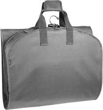 WallyBags® 60” Premium Tri-Fold Travel Garment Bag with 60-Inch, Grey 