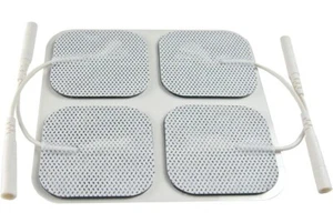 TPN Replacement TENS Machine Electrode Pads, 4 x PREMIUM QUALITY 5cm UK - Picture 1 of 4