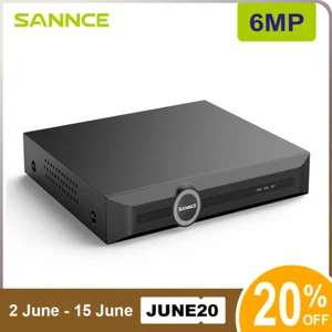 SANNCE 5MP 8 Channel NVR Video Recorder for PoE Home Security Camera System - Picture 1 of 12