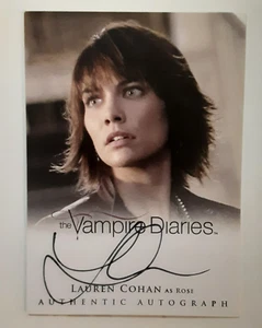 VAMPIRE DIARIES Season 2 LAUREN COHAN as Rose AUTOGRAPH auto Card A15 - Picture 1 of 2