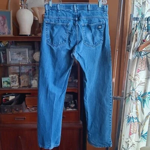 34x34 Vintage Arbeitsjeans Key Herren Relaxed Fit Denim Mexico 1990er Faded - Bild 1 von 6