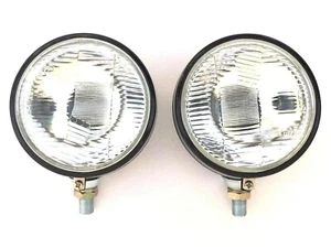 2x fari 12V 24V ø160 mm per trattore trattore trattore escavatore auto d'epoca tracker - Foto 1 di 12