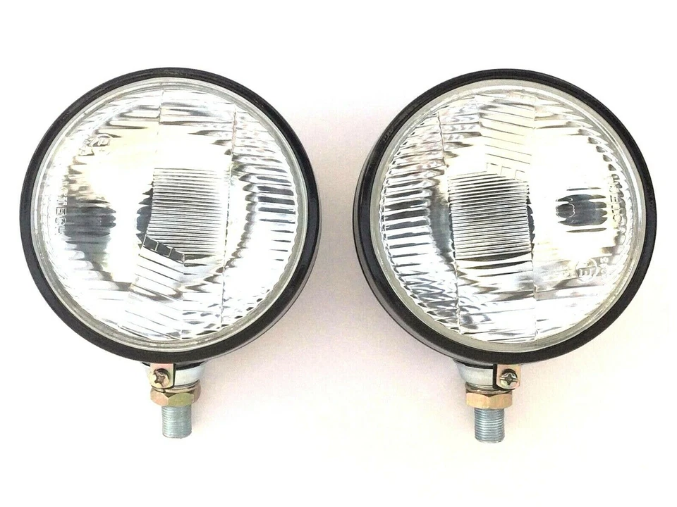 2x Scheinwerfer 12V 24V ø160 mm für Traktor Schlepper Bagger Oldtimer Trecker - Bild 1 von 4