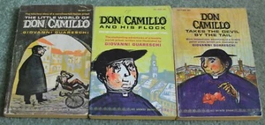 Lot 3~Don Camillo~Giovanni Guareschi~Little World~Flock~Devil~Italy~vintage 1963 - Foto 1 di 3