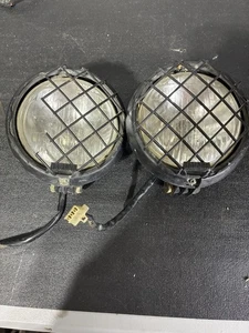 1995-06 Yamaha Banshee Warrior 350 OEM Headlights, Used, Flat Plugs Read - Picture 1 of 9