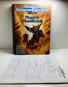 MANUAL DEL JUGADOR Advanced Dungeons Dragons AD&D 2ª Edición #2101 HC TSR Realms - Imagen 1 de 11
