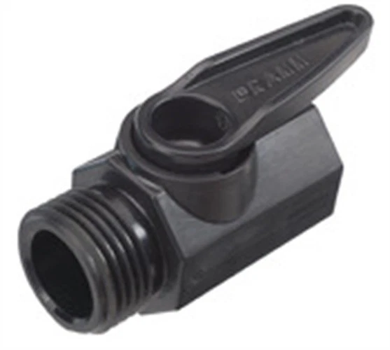 Válvula de cierre QAV negra construcción robusta Dramm 60-22318 11 GPM de 3/4 pulgadas Foto 1 de 1