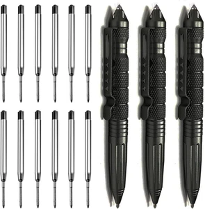 Origin-Joy 3er Pack Wolfram Stahl Militär Tactical Pen Set, Multifunktional EDC - Bild 1 von 12