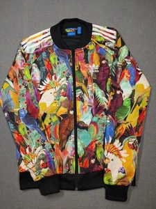 2017 Adidas X Farm Rio Passaredo Parrot Trefoil drei Streifen Jacke S N/N Etikett. - Bild 1 von 24