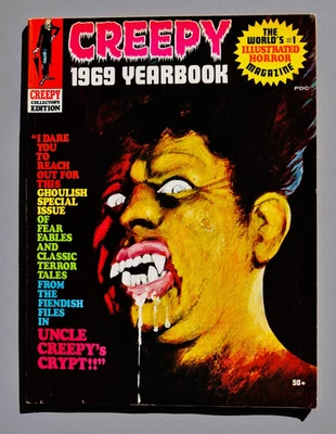 CREEPY  1969 Yearbook  Frazetta,  Wood,  Neal Adams,  Angelo Torres + Nice - Image 1 of 4