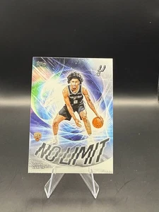 2025-26 Topps Dylan Harper No Limit RC Rookie #NL-2 Spurs - Picture 1 of 2