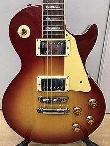 BURNY FLG Used Maple body Mahogany neck Sunburst w/Hard case - Picture 1 of 12