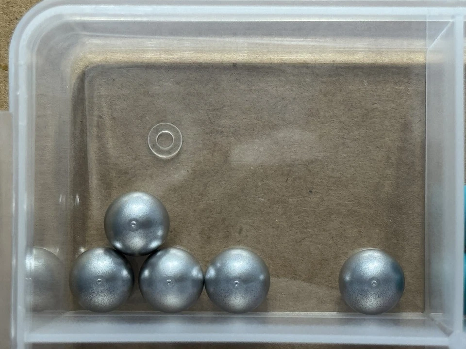 Piezas LEGO - Rótula Técnica Plateada Metálica - Nº 32474 - CANTIDAD 5 Foto 1 de 1