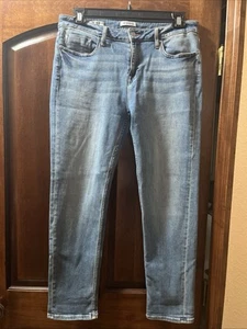 Vigoss Blue Light Wash Thompson Tomboy Jeans No Distress Women's Size 32/12 PUC - Bild 1 von 9