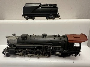 GEM Brass HO Scale B&O Mikado 2-8-2 Steam Locomotive & Tender - DNR - Picture 1 of 10