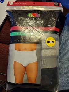 Fruit of the Loom Bigman Confezione da 3 slip - 5XB 58-60 pollici - Foto 1 di 2