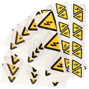 30 Pcs Adesivo Attenzione Scosse Elettriche Di Recinzione Elettrica - Picture 1 of 12