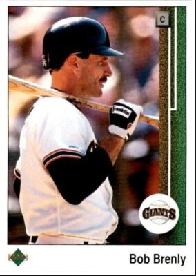 1989 Upper Deck Bob Brenly San Francisco Giants #479 - Image 1 of 2