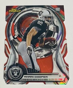 2015 Topps Finest Atomic Die-Cuts Red Refractor 29/99 Amari Cooper Rookie RC