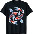 New Limited Japanese Koi Carp Fish Cherry Blossoms Men Women Great T-Shirt S-3Xl