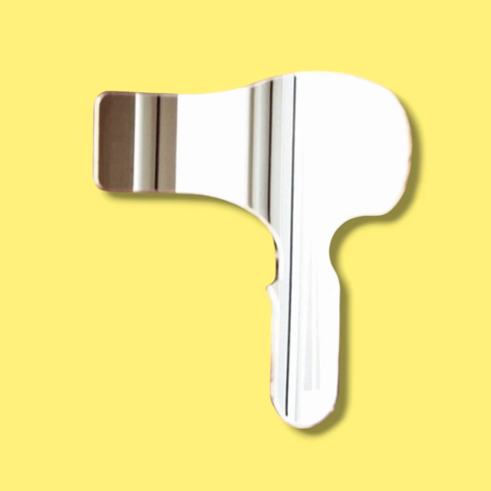 Акриловые зеркала в форме фена - различные размеры - Изображение 1 из 1