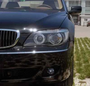 Left Side Headlight Lens Cover For BMW 7 Series E65 E66 2005 2006 2007 2008 - Foto 1 di 8