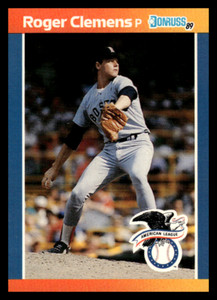 1989 Donruss All-Stars #14 Roger Clemens Boston Red Sox
