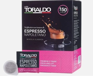 300 Cialde ese 44mm caffe Toraldo Miscela Classica Originali - Imagen 1 de 4
