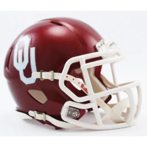 Oklahoma Sooners Mini Speed Football Helmet - NCAA Cover