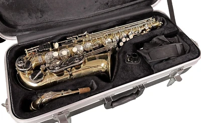 Saxofón alto para estudiantes Selmer modelo SAS301 en laca EXCELENTE Foto 1 de 4