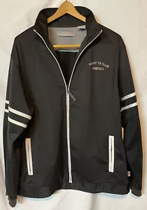 Giacca Perry Ellis America uomo media atletica full zip nera - Foto 1 di 7
