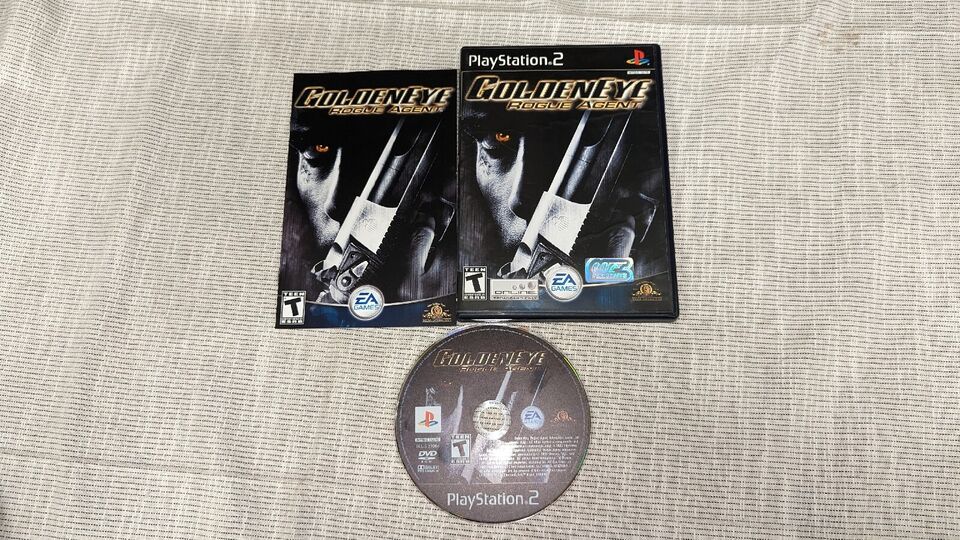 007 GoldenEye: Rogue Agent - PlayStation 2 PS2 w/ Manual Complete CIB Tested