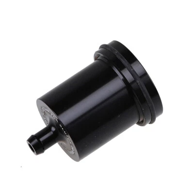 Depósito de líquido de frenos universal para motocicleta apto para bicicleta Harley Yamaha Suzuki Foto 1 de 4