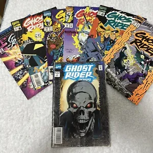 Ghost Rider💀 Comics lot of 7 (1990's-2000's) 🌠 Foil, Read & c Pics 🔥Deal!!! - Picture 1 of 8